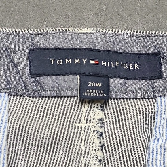 Tommy Hilfiger Womens Chino Pants 20 Striped Multicolor - Picture 13 of 16